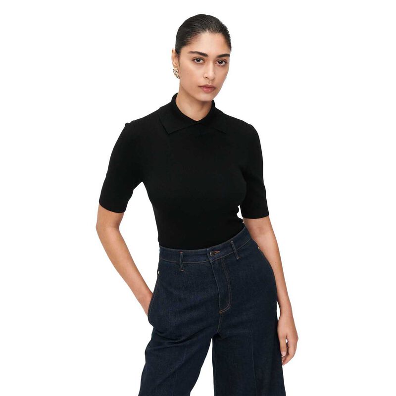 Veronika Maine Split Collar Knit image number 4